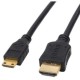 Кабель мультимедійний HDMI A to HDMI C (mini), 1.0m Atcom (6153) 