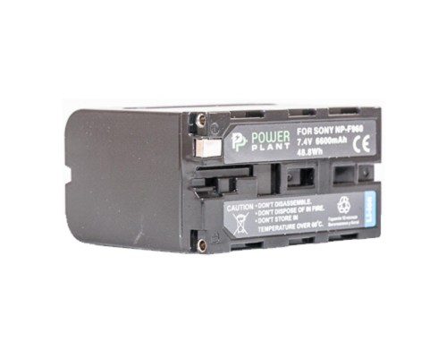 Акумулятор до фото/відео PowerPlant Sony LED NP-F960 6600mAh (DV00DV1367) 