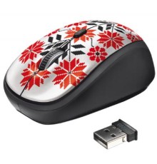 Мишка Trust Yvi Wireless Mouse - Ukrainian style - snow (20285)