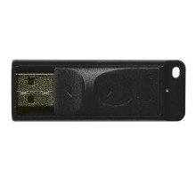 USB флеш накопичувач Verbatim 64GB Slider Black USB 2.0 (98698) 