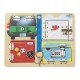 Ігровий набір Melissa&Doug Деревянная доска с защелками и блокировкой (MD19540) 