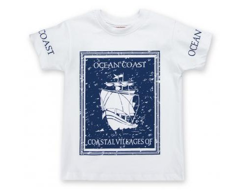 Набір дитячого одягу E&H з вітрильником (8299-116B-white)