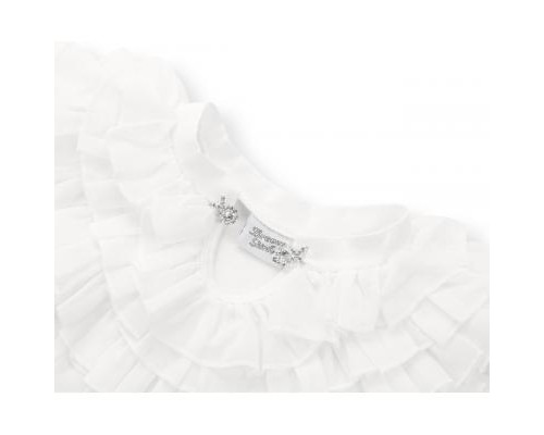 Кофта дитяча Breeze з шифоновими рюшами (9270-152G-cream)