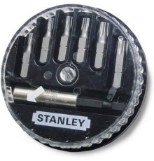 Набір біт Stanley из 6 вставок и магнит. держателя (1-68-739) (1-68-739)
