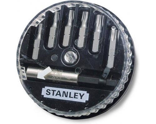 Набір біт Stanley из 6 вставок и магнит. держателя (1-68-739) (1-68-739)