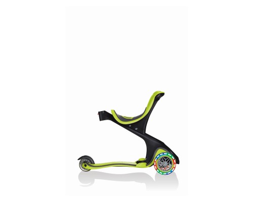Самокат Globber EVO COMFORT LIGHTS 5 в 1 Зелений (459-106)