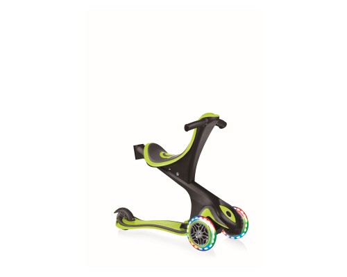Самокат Globber EVO COMFORT LIGHTS 5 в 1 Зелений (459-106)