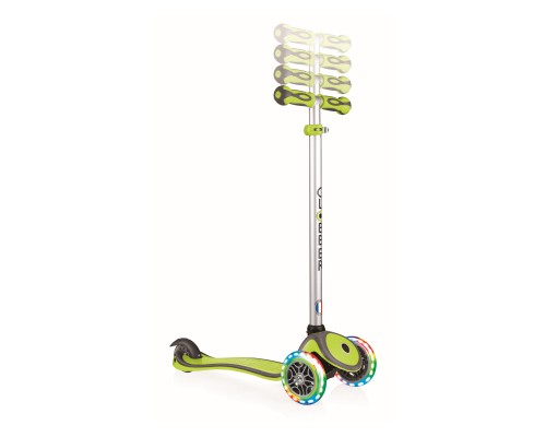 Самокат Globber EVO COMFORT LIGHTS 5 в 1 Зелений (459-106)