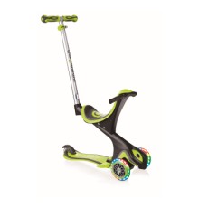 Самокат Globber EVO COMFORT LIGHTS 5 в 1 Зелений (459-106)