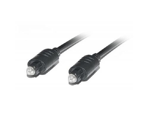 Кабель мультимедійний Optical Toslink M-M 2m black REAL-EL (EL123500037) 