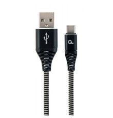Дата кабель USB 2.0 AM to Type-C 1.0m Cablexpert (CC-USB2B-AMCM-1M-BW)