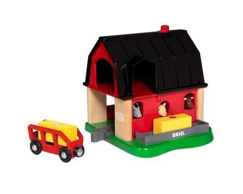 Залізниця Brio World Smart Tech Ферма (33936)