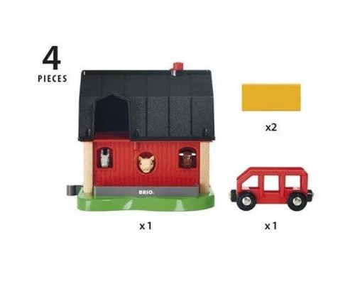 Залізниця Brio World Smart Tech Ферма (33936)