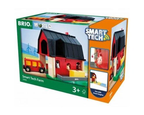 Залізниця Brio World Smart Tech Ферма (33936)