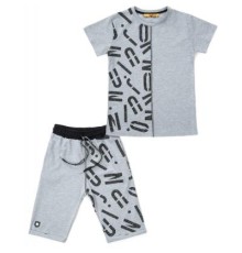 Набір дитячого одягу Breeze з шортами (4118-158B-gray)