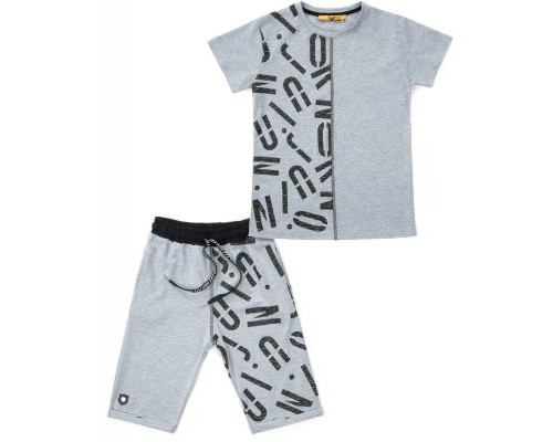 Набір дитячого одягу Breeze з шортами (4118-158B-gray)
