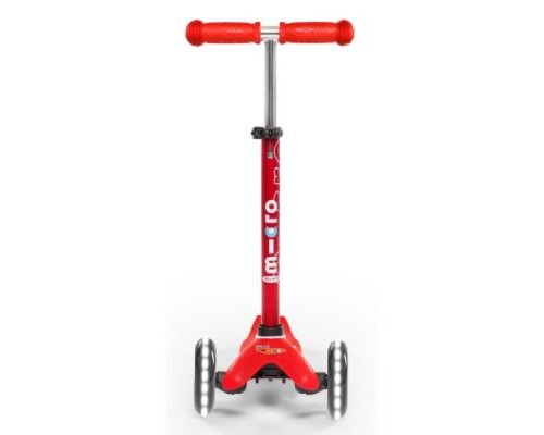 Самокат Micro Mini Deluxe Red LED (MMD052)