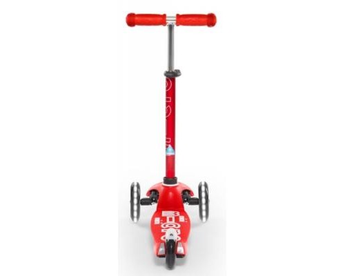 Самокат Micro Mini Deluxe Red LED (MMD052)