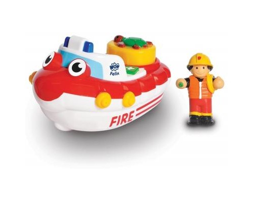 Розвиваюча іграшка Wow Toys Пожежний човен Фелікс (01017)
