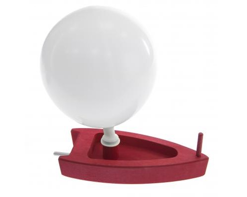 Машина Nic Шлюпка дерев'яна червона (NIC526460)