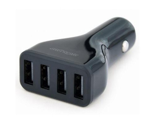 Зарядний пристрій EnerGenie USB 4.8A (EG-U4C4A-CAR-01)