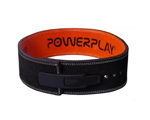 Атлетичний пояс PowerPlay 5175 Black/Orange L (PP_5175_L_Black)
