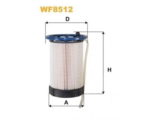 Фільтр паливний Wixfiltron WF8512 Фільтр паливний Wixfiltron WF8512