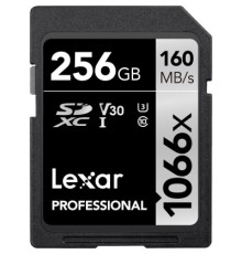Карта пам'яті Lexar 256GB SDXC class 10 UHS-II V30 U3 1066x White (LSD1066256G-BNNNG)