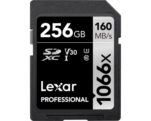 Карта пам'яті Lexar 256GB SDXC class 10 UHS-II V30 U3 1066x White (LSD1066256G-BNNNG)