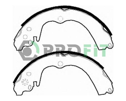 Гальмівні колодки Profit 5001-0339