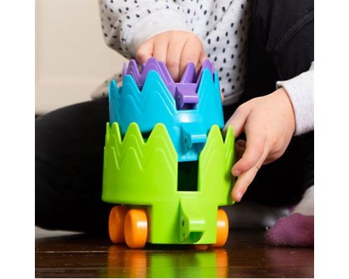 Розвиваюча іграшка Fat Brain Toys Пірамідка на колесах Їжачки Hiding Hedgehogs (F223ML) Розвиваюча іграшка Fat Brain Toys Пірамідка на колесах Їжачки Hiding Hedgehogs (F223ML)