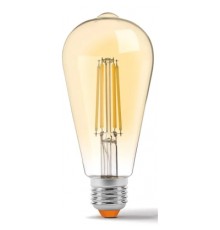 Лампочка TITANUM Filament ST64 6W E27 2200K бронза (TLFST6406272A)