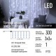 Гірлянда ColorWay штора водоспад 3x3м 300LED 220V холодний (CW-GW-300L33VWFCW)
