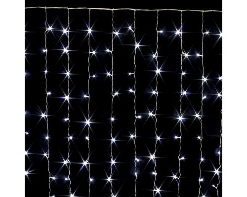 Гірлянда ColorWay штора водоспад 3x3м 300LED 220V холодний (CW-GW-300L33VWFCW)