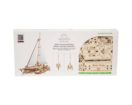 Конструктор Ugears Тримаран Меріхобус (70059)