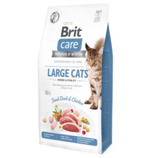 Сухий корм для кішок Brit Care Cat GF Large cats Power and Vitality 7 кг (8595602540907)