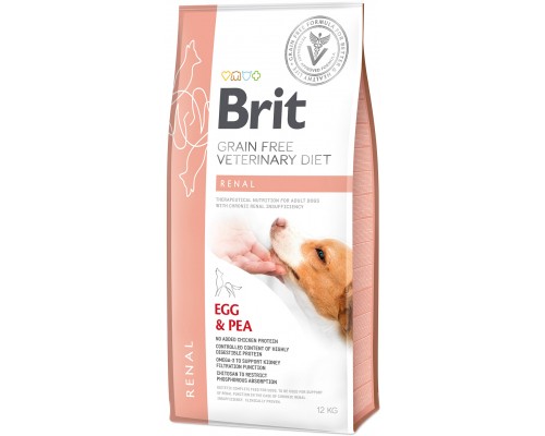 Сухий корм для собак Brit GF VetDiets Dog Renal 12 кг (8595602528189) Сухий корм для собак Brit GF VetDiets Dog Renal 12 кг (8595602528189)