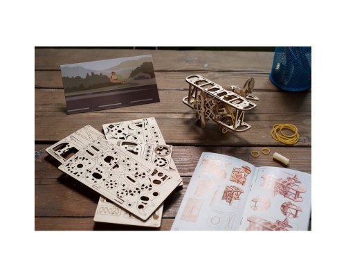 Конструктор Ugears Міні-біплан (6337305)