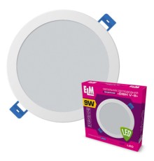 Світильник ELM Disk V- 9  9W 4000K (26-0085)