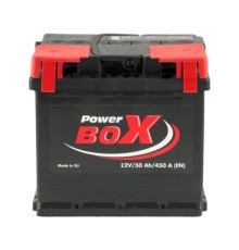 Акумулятор автомобільний PowerBox 50 Аh/12V А1 Euro (SLF050-00)