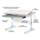 Парта Mealux Edmonton Multicolor Blue Lite (BD-610 W/MC + BL Lite)