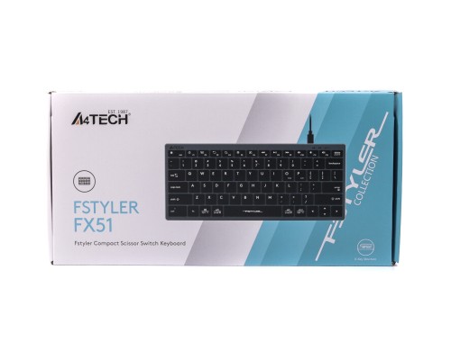 Клавіатура A4Tech FX-51 USB Grey