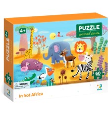 Пазл DoDo Спекотна Африка, 60 елементів (300376)