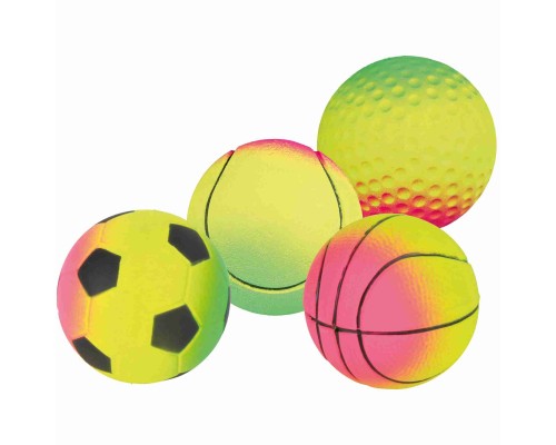 Іграшка для собак Trixie М'яч неоновий d 7 см (кольори в асортименті) (4011905345819)