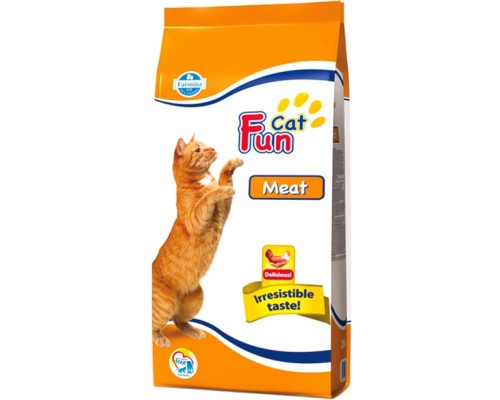 Сухий корм для кішок Farmina Fun Cat Meat для дорослих кішок з куркою 20 кг (8010276010476)