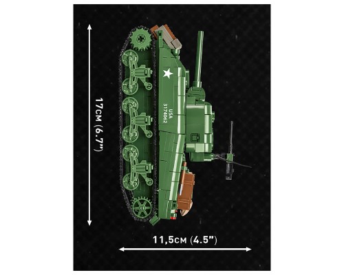 Конструктор Cobi Company of Heroes 3 Танк M4 Шерман, 615 деталей (COBI-3044)