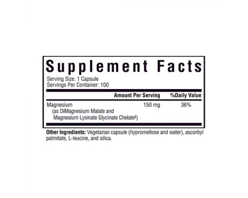 Мінерали Seeking Health Магній, 150 мг, Optimal Magnesium, 100 вегетаріанських капсул (SKH-52064)