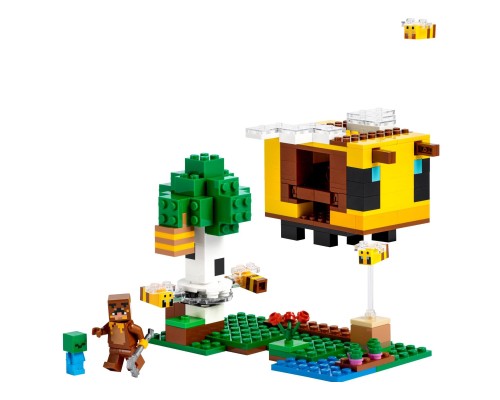 Конструктор LEGO Minecraft Бджолиний будиночок 254 деталі (21241-)