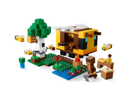 Конструктор LEGO Minecraft Бджолиний будиночок 254 деталі (21241-)