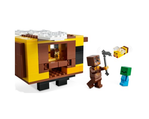 Конструктор LEGO Minecraft Бджолиний будиночок 254 деталі (21241-)
